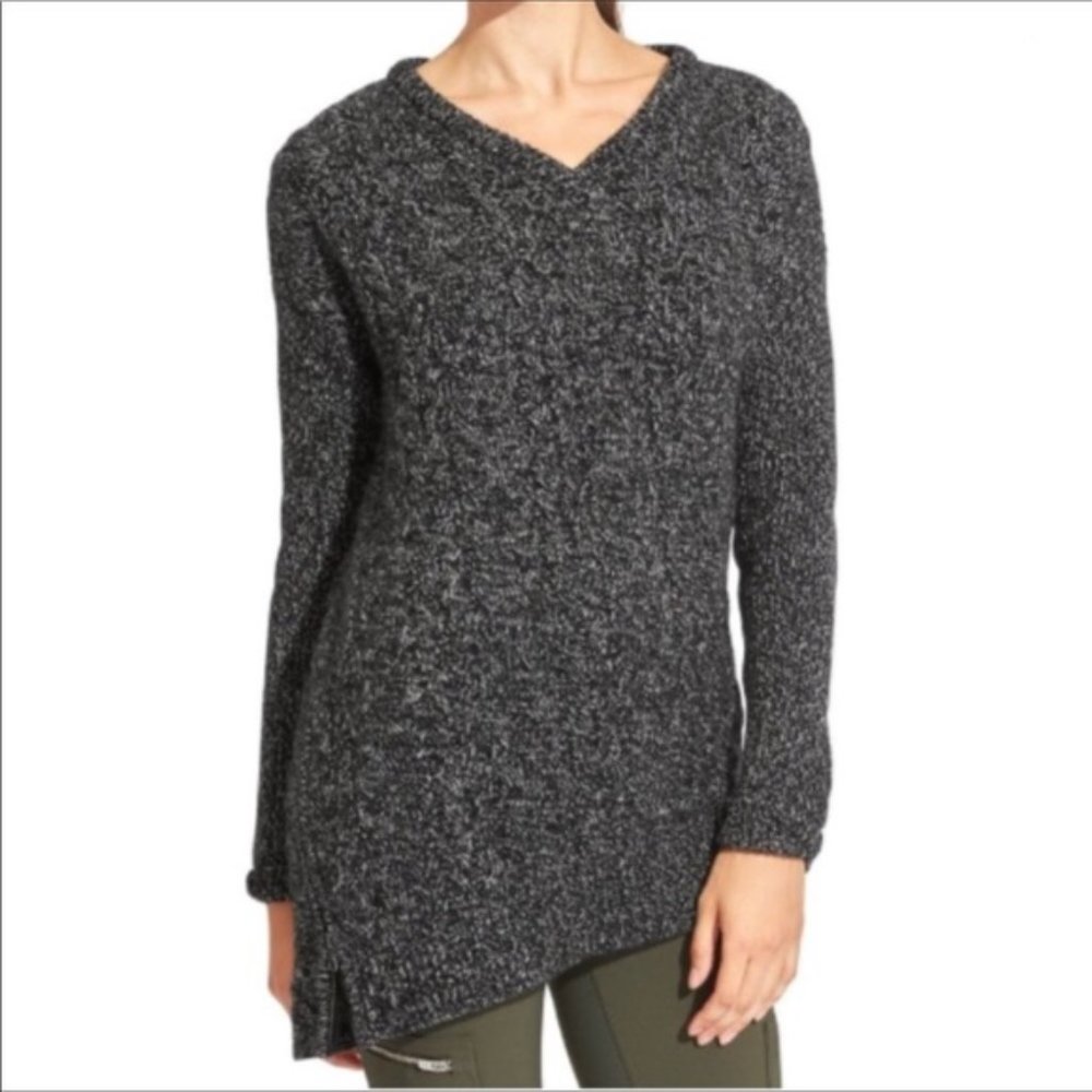 Athleta Northern Light Asymmetrical Knit Sweater